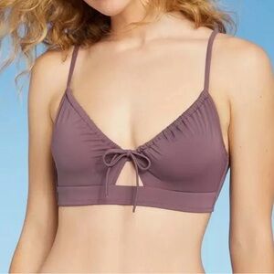 🎄SALE🎄 Shade & Shore Purple Bikini Top